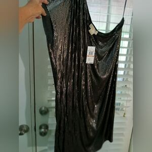 Michael Kors one shoulder dress